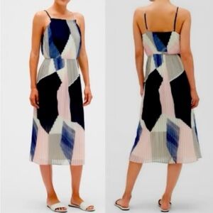 Banana Republic accordion pleat dress